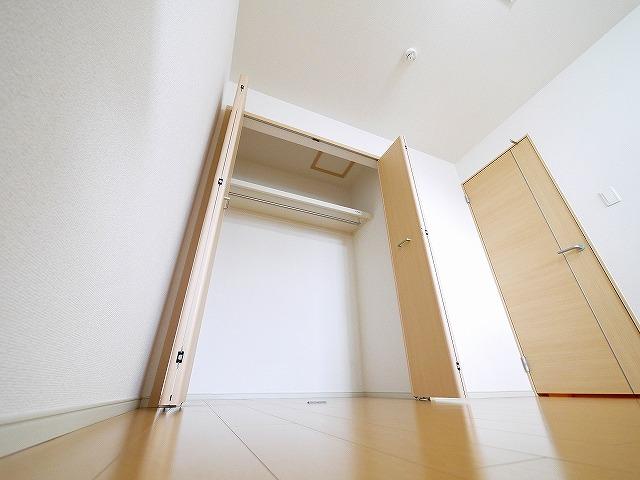 収納　大きなスペースがあり、収納には困りません