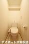 トイレ　清潔感のあるトイレです。