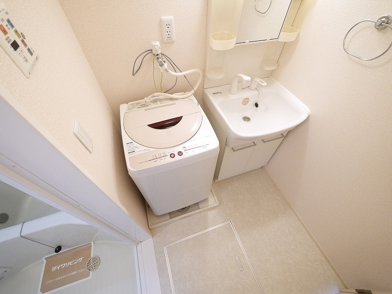 洗面設備　洗面所です
