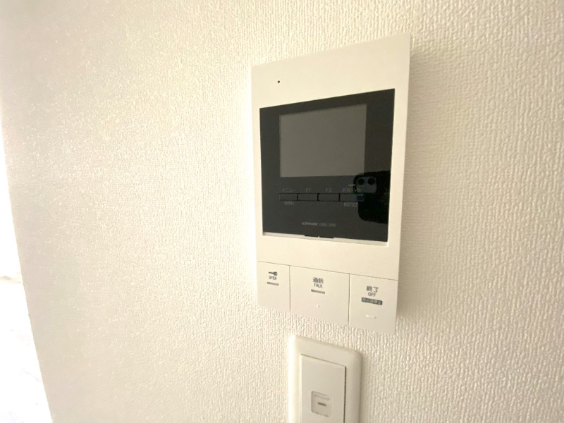 セキュリティ　来客時に活躍です。