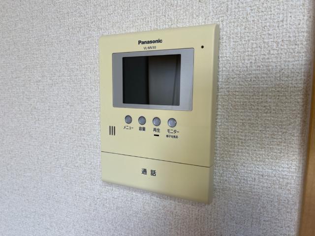 セキュリティ　カメラ付インターホン（イメージ）