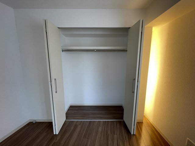 収納　たっぷりとした収納スペースです