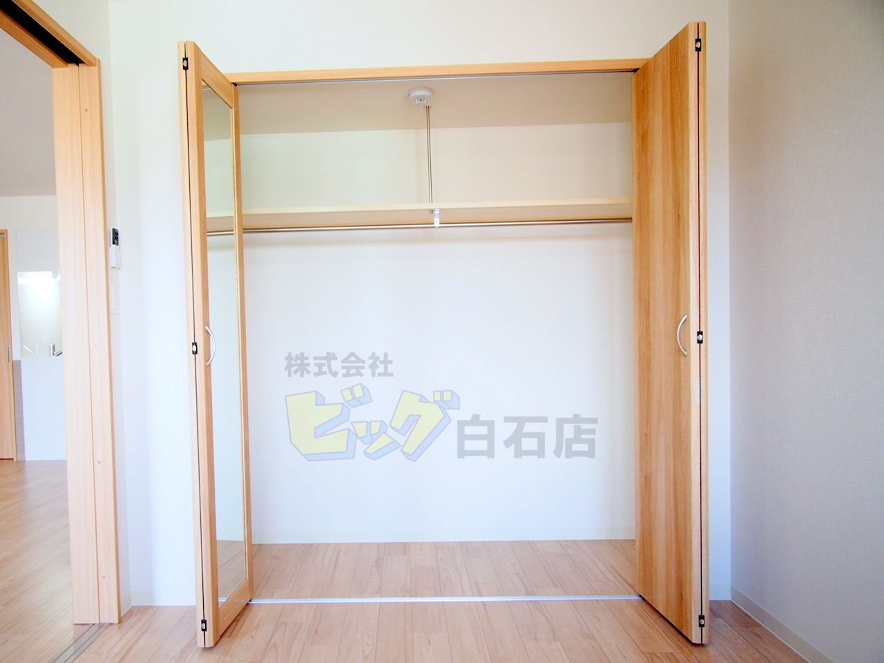 収納　各部屋にクローゼット付きです♪