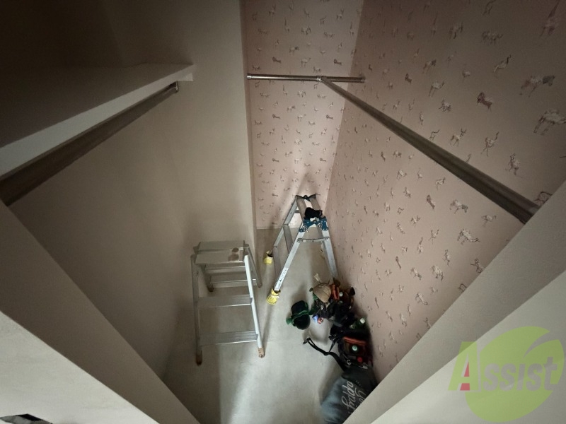 収納　収納もバッチリあるのでお部屋が片付きますよ！