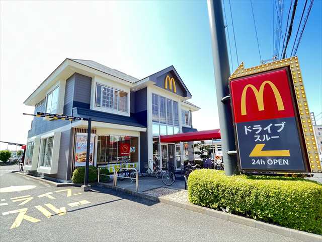 飲食店　マクドナルド八尾高美店（飲食店）まで356m