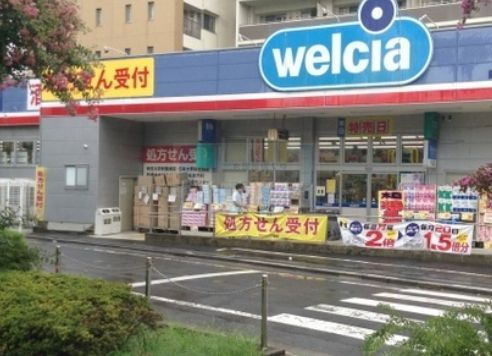ドラックストア　ウエルシア板橋志村店（ドラッグストア）まで330m