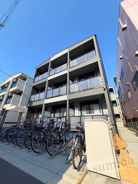 建物外観　インターネット無料で使い放題♪