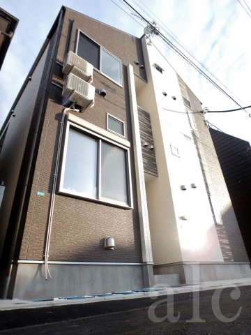 建物外観　アヴァン中野外観　ひとつひとつ外観デザインの違うデザイナーズ