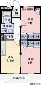シュティエールの間取り写真