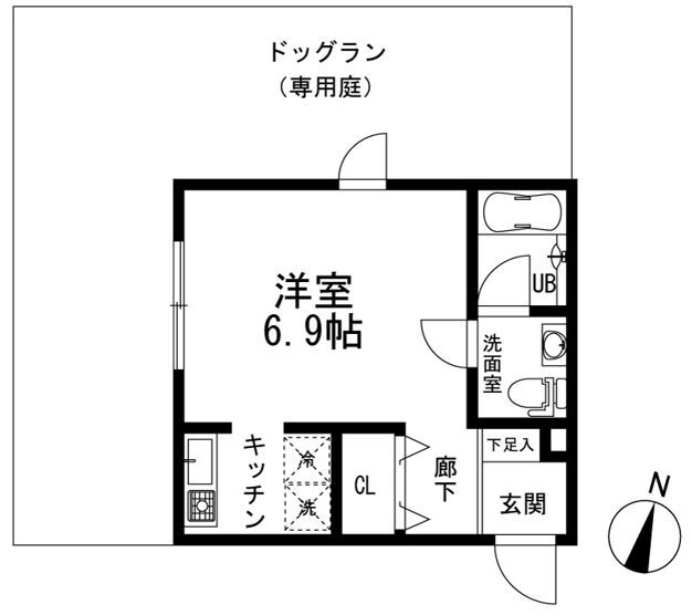 リムズコート梶ヶ谷の間取り写真
