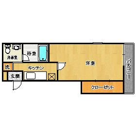 フローラ文京の間取り写真