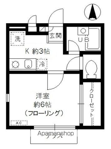 ヴィルヌーブ江古田の間取り写真