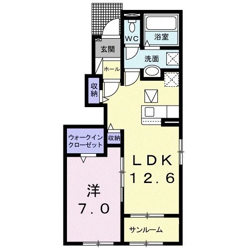 メゾン ド クオーレの間取り写真