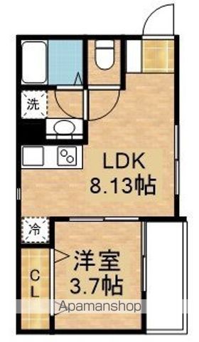 リーブルファイン三条の間取り写真