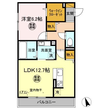 コンフォートIII Aの間取り写真