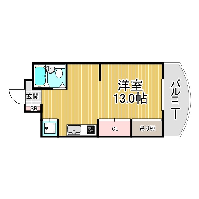 マンション和光の間取り写真