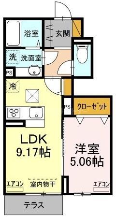 クランベール小山台の間取り写真