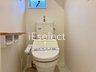 トイレ　温水洗浄便座付きのトイレです