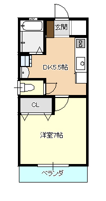 アーバンかしまの間取り