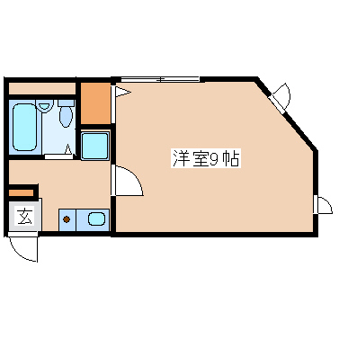 明石市西明石南町のマンションの間取り