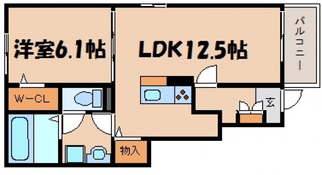 野々山Ａの間取り