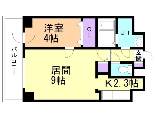 インボイス札幌レジデンスの間取り