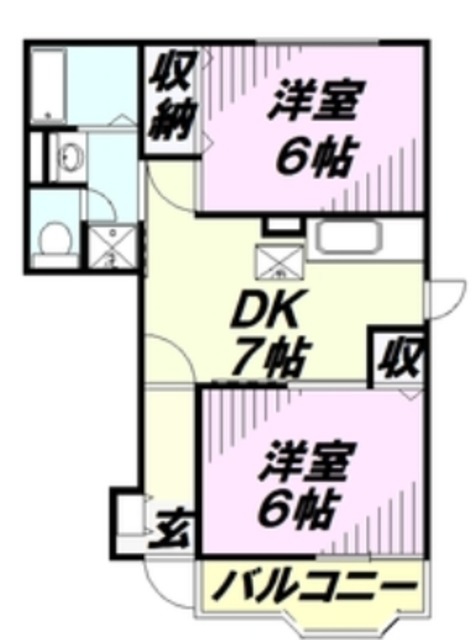 ビュープレジオIIの間取り