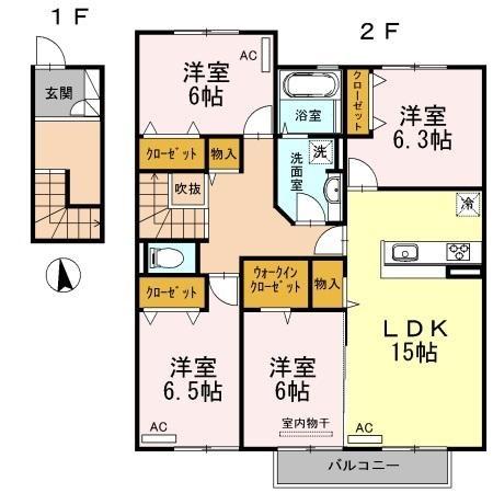 ソラーナKの間取り