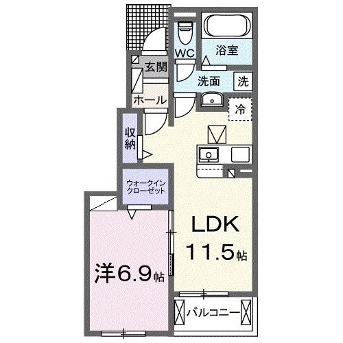 Ｋ’Ｓ　ＨＯＭＥ　IIの間取り