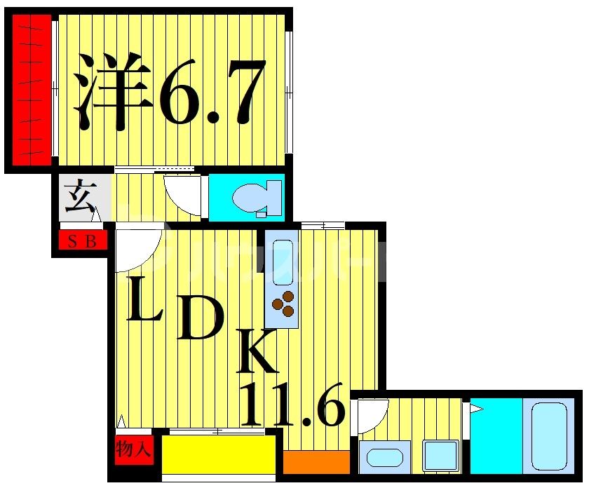 森田屋石亭　本館の間取り