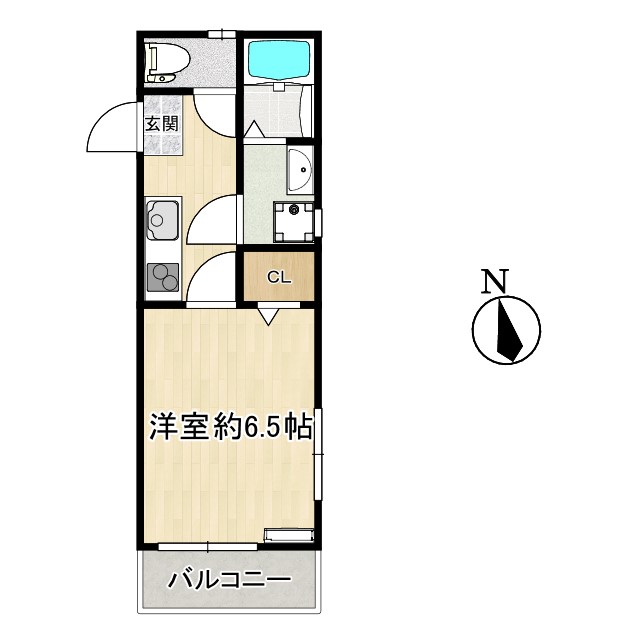 イーリス上福岡の間取り