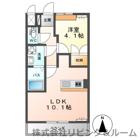 トゥインクルIIの間取り