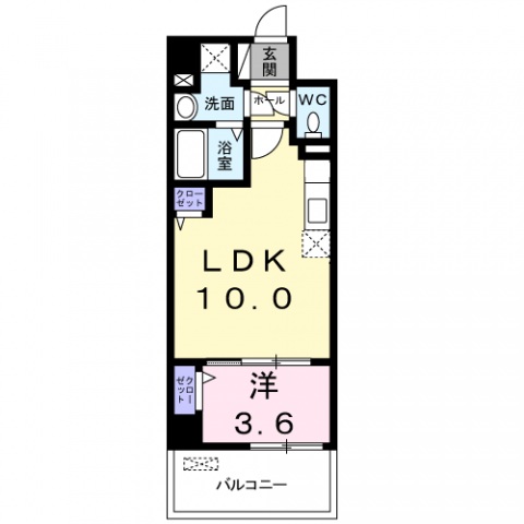 サンプラザ茨木の間取り