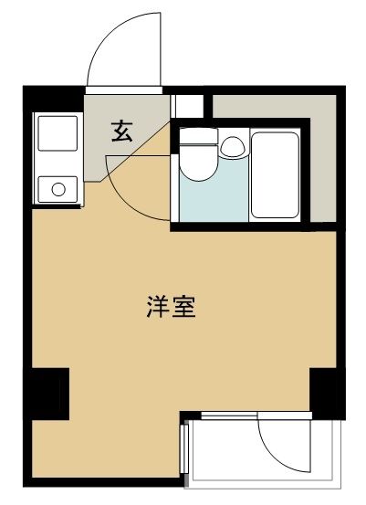 東村山市栄町のマンションの間取り