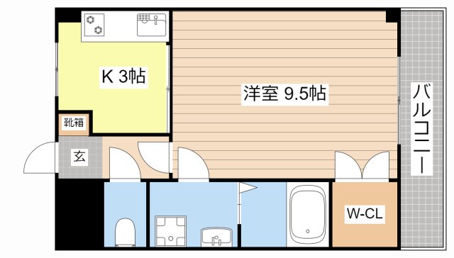 アネックスヴィル長浜の間取り