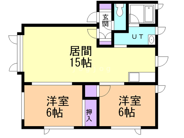 サンポク壱番館の間取り