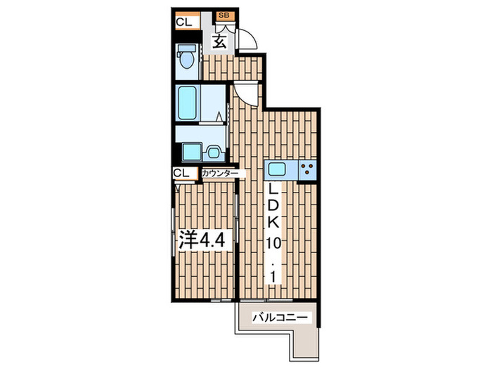 メゾンときわ鎌倉大船の間取り