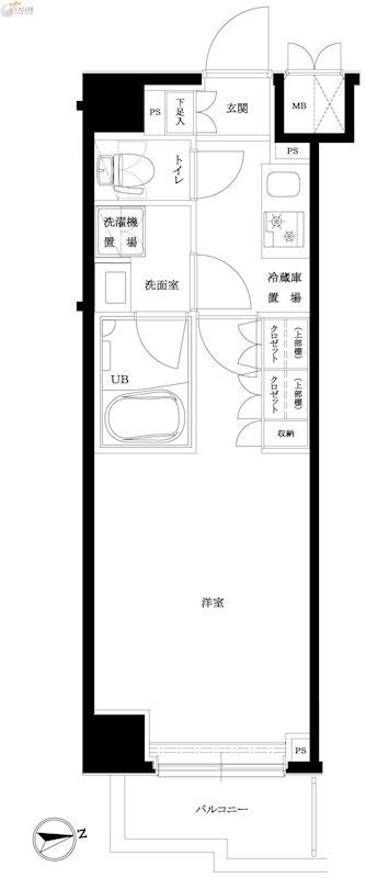 ルーブル横濱矢向の間取り