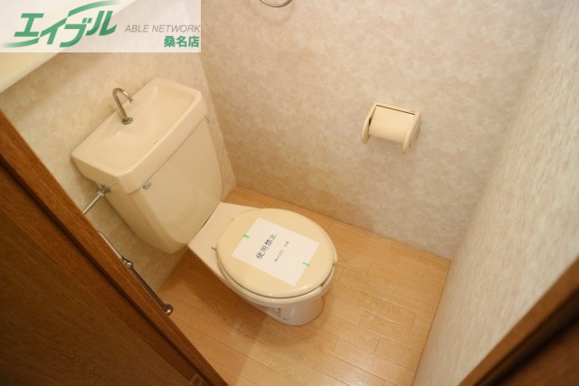 トイレ　同物件別部屋タイプ