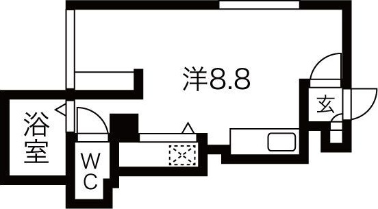 ＡＲＳ円山（エーアールエス）の間取り