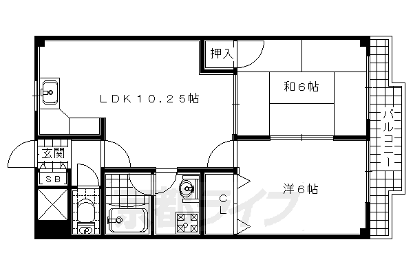 エスポワール２２の間取り