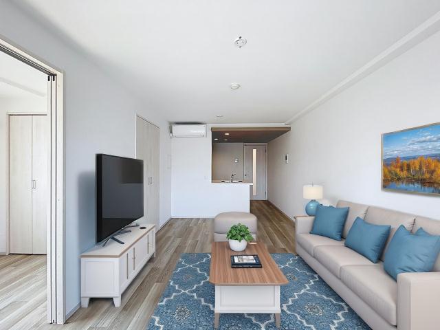 居室・リビング　画像内の家具家電はCG加工をしています。