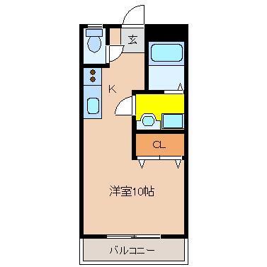 【アリシア・イン・清水の間取り】