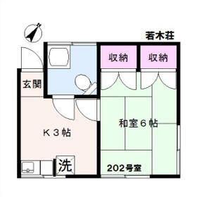 板橋区若木のアパートの間取り