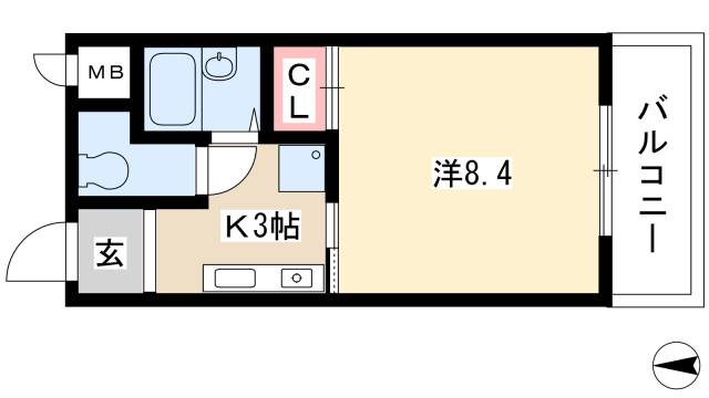 ライフ21の間取り