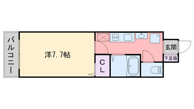 サンセット室見の間取り