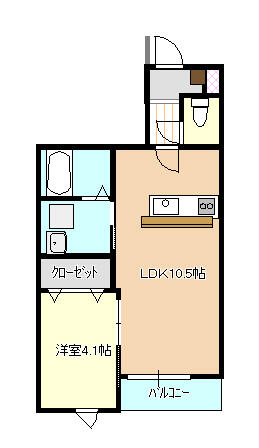 サンプレイス泉中央西の間取り