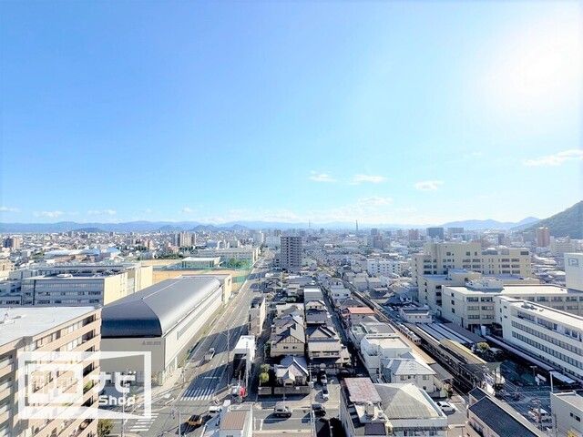 【高松市桜町のマンションの眺望】