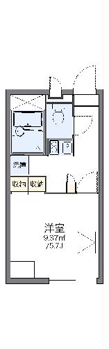 レオパレス東町の間取り