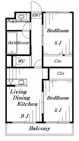 V-ROOM幕張本郷の間取り